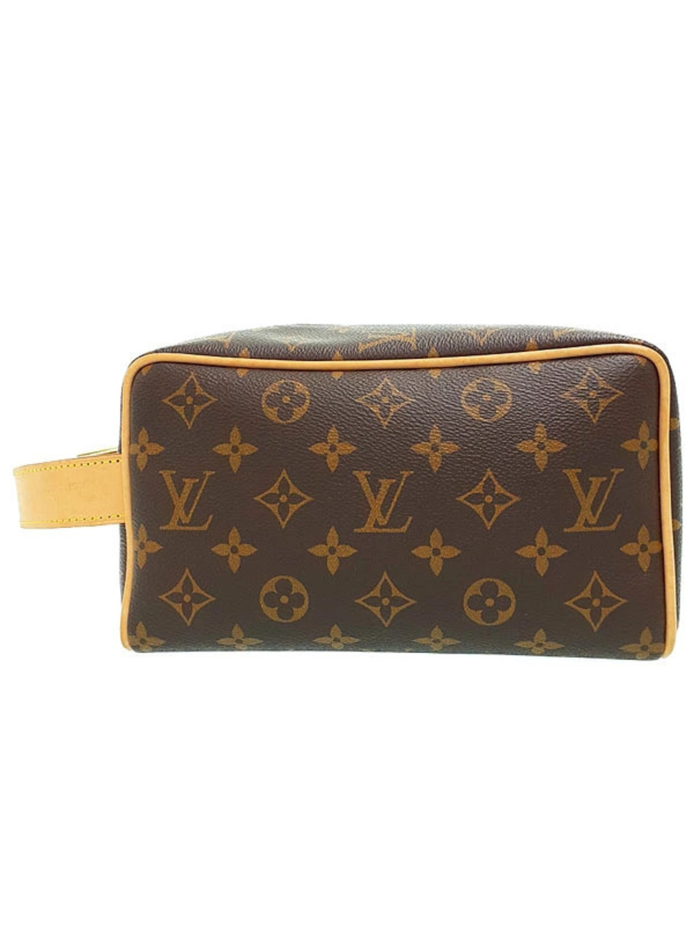 Louis Vuitton Monogram Locker Dopp Handbag